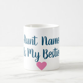 Tia feita sob encomenda Ser Meu Bestie Caneca