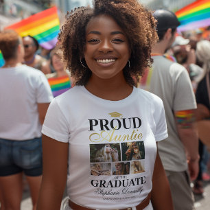 Tia Orgulhosa do T-Shirt Formando