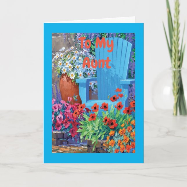 **TIA** VOCÊ É "AMADO" CARTÃO DE ANIVERSÁRIO FELIZ (Frente)