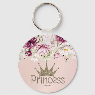 Tiaro Encantador, Princesa, Porta-Chaves Floral