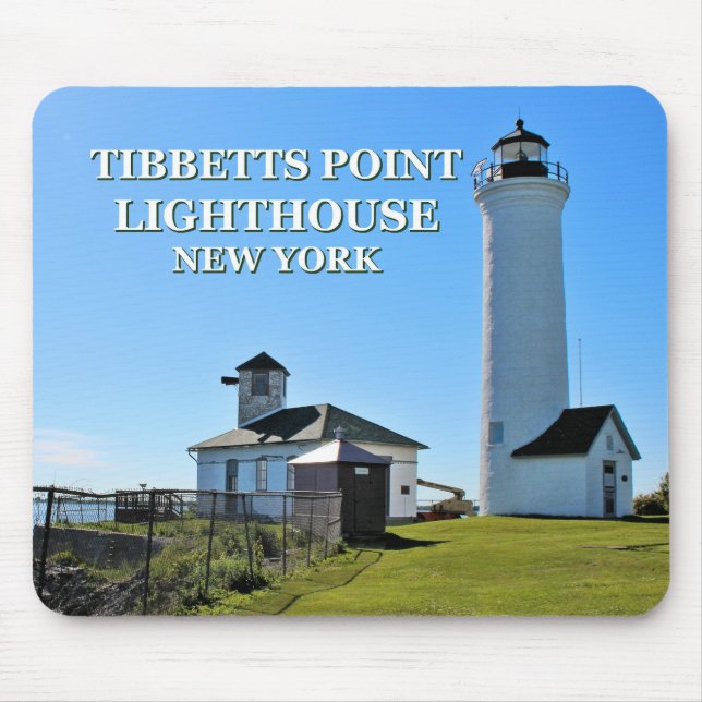 Tibbetts Point Lighthouse, New York Mousepad (Frente)