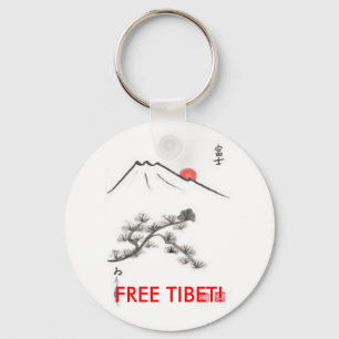 TIBET LIVRE! - chaveiro