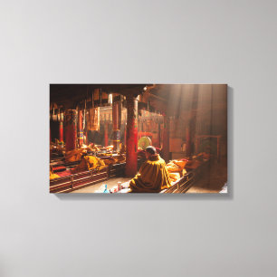 Tibetano Monk Canvas
