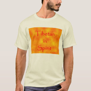 Tibetano na Camisa Espírito