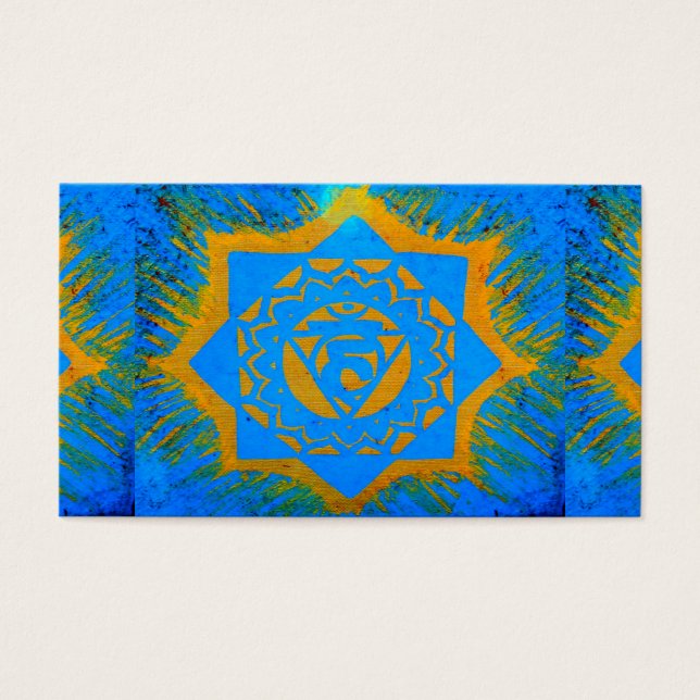 tibetano-tantrico de ouro azul (Frente)