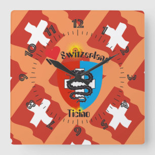 Ticino Suíça Suisse Svizzera Svizra relógio