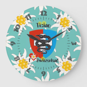 Ticino Suíça Suisse Svizzera Svizra relógio