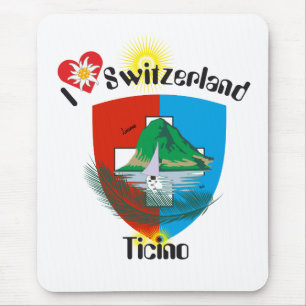 Ticino Svizzera/Tessin Suíça Mousepad