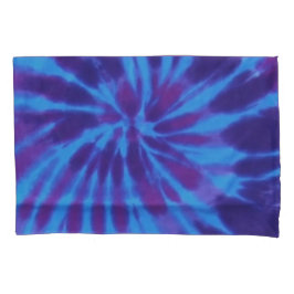 Tie Dye Blue Teal Purple Padrão Colorido Hippie