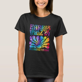 Tie dye Harris Waltz 2024 Election Kamala T-shirt