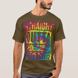 Tie Dye Hetero fora do jardim de infância T-Shirt 