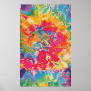 Tie-Dye nº 1 Poster