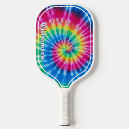 Tie-Dye Pickleball Paddle