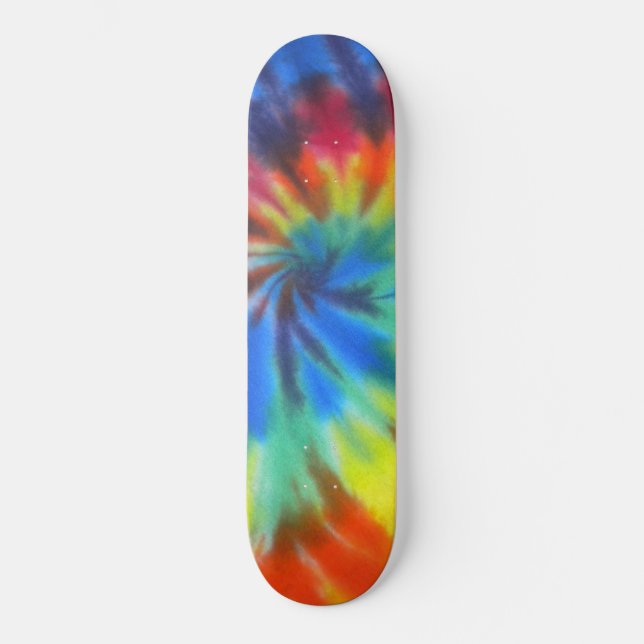Tie Dye Skateboard Deck (Frente)