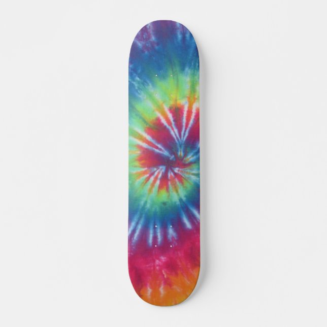 Tie Dye Skateboard - Swirl (Frente)