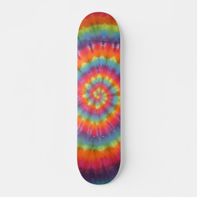 Tie Dye Skateboard Swirl (Frente)