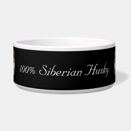Tigela 100% Siberian Husky Huskybild