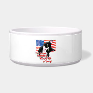 Tigela 4 de julho Cat
