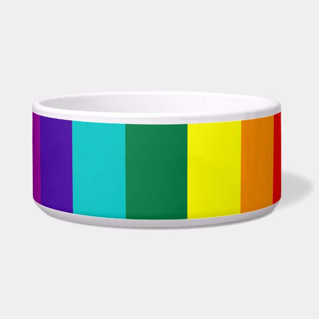 Tigela 7 Bandeira do Rainbow (Frente)