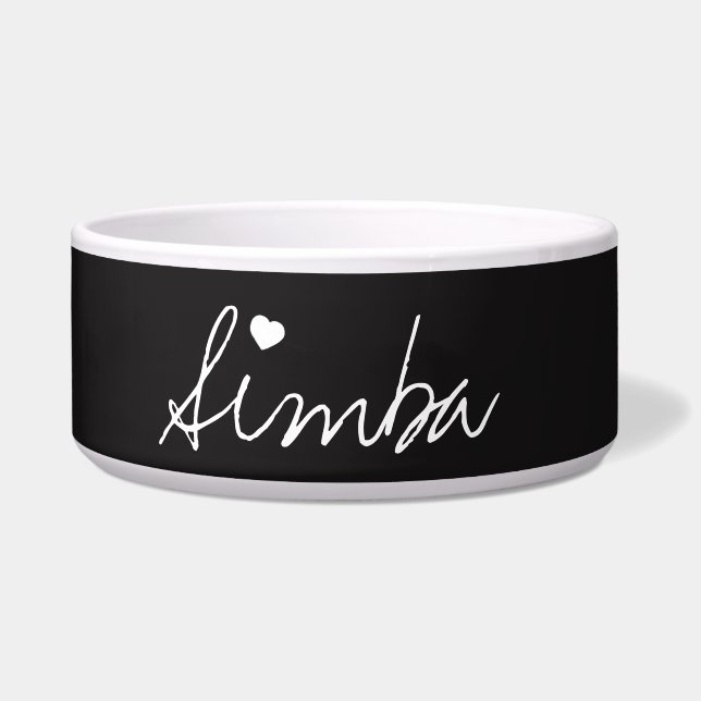 Tigela A bacia do cão de Simba (Frente)