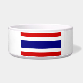 Tigela A bandeira de Tailândia