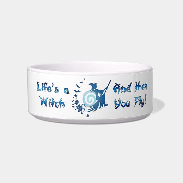 Tigela A vida é uma bruxa (Esquerda)