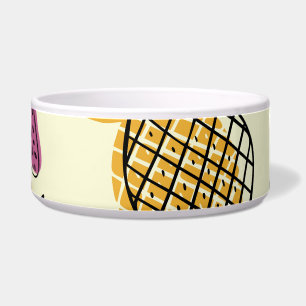 Tigela Abacaxi, design de têxteis para a colheita de mora