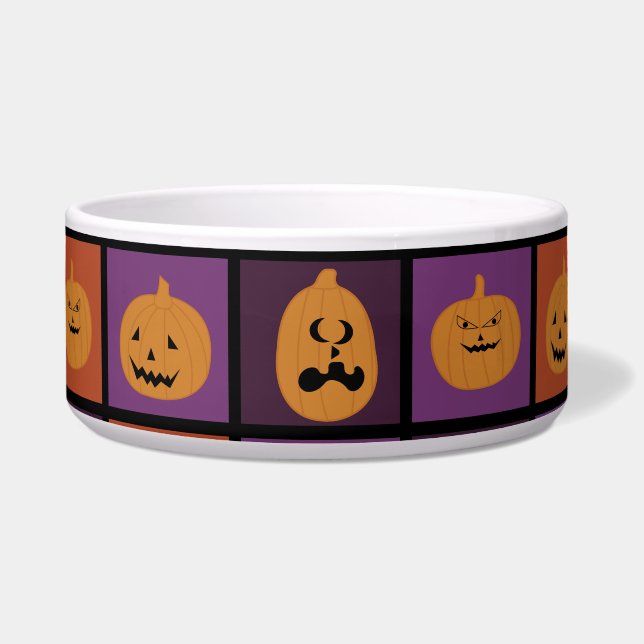 Tigela Abóboras de Halloween (Frente)