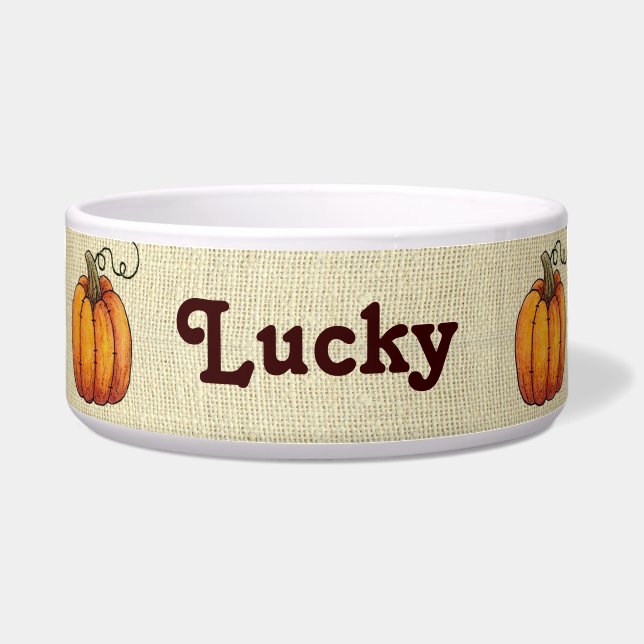 Tigela Abóboras de serapilheira (Frente)