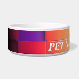 Tigela Abstrato Art 17 Pet Bowl