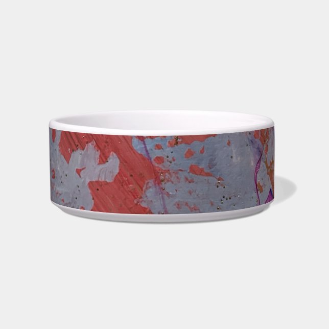 Tigela Abstrato Dog Bowl (Frente)