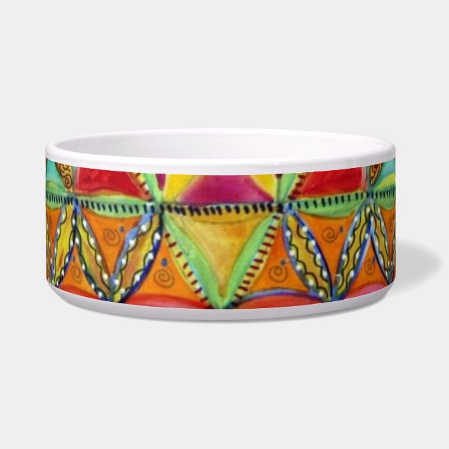 Tigela Abstrato Pet Bowl (Frente)