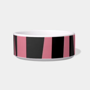 Tigela Abstrato Preto e cinza Rosa