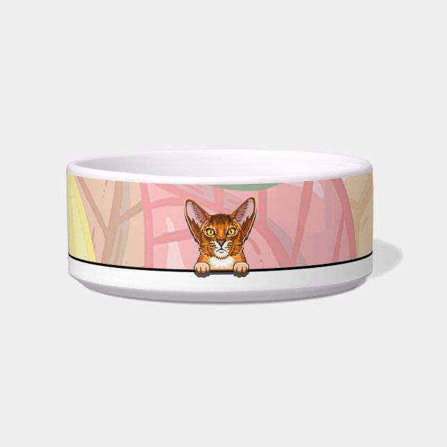 Tigela Abyssinian Cat Pet Bowl (Frente)