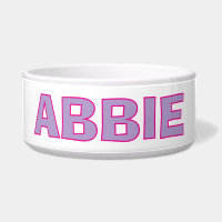 Acessório de estimação roxo e rosa personalizado
