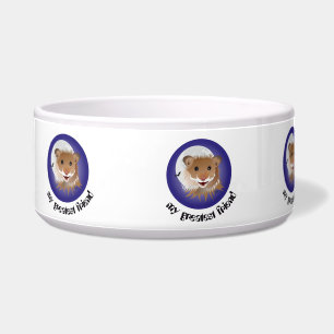 Tigela Adoro o meu pequeno Hamster Pet Bowl