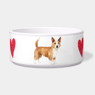 Tigela Adoro o meu Podengo Pequeno Português