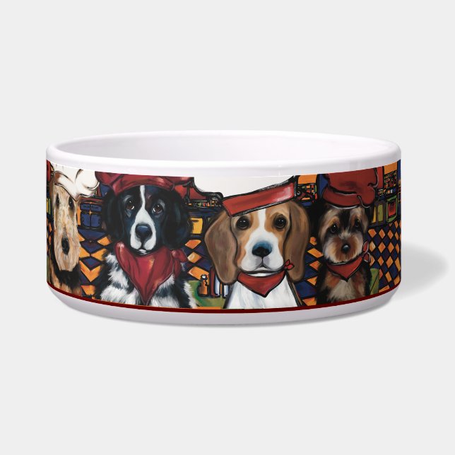 Tigela Airedale Terrier (Esquerda)