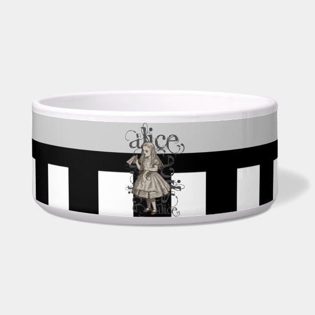 Tigela Alice no país das maravilhas (Frente)