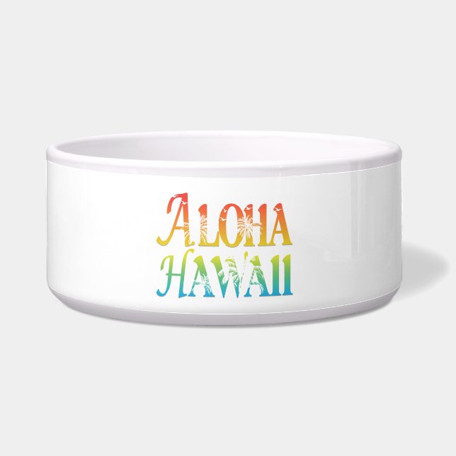 Tigela Aloha Hawaii (Frente)