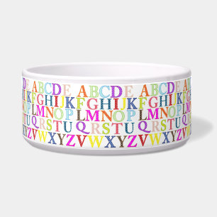 Tigela Alphabet Pet Bowl