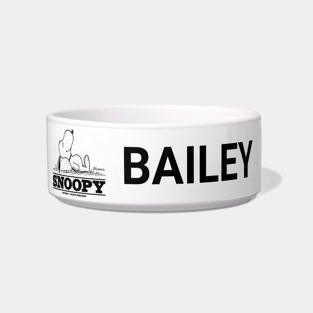 Tigela Amendoins | Descanso de Snoopy (Frente)