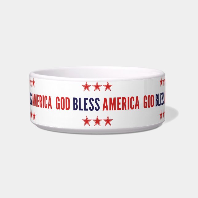 Tigela América deus abençoe (Frente)