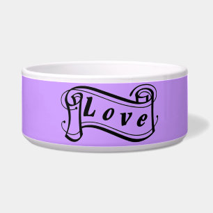 Tigela Amor no lilac