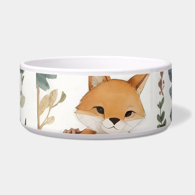 Tigela Animais Florestais (Direita)
