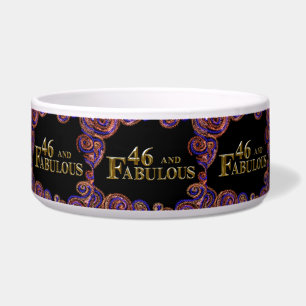 Tigela Aniversário de 46 anos