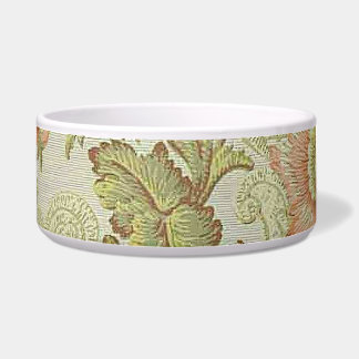 Tigela Annette Vintage Floral Pattern Pet Bowl
