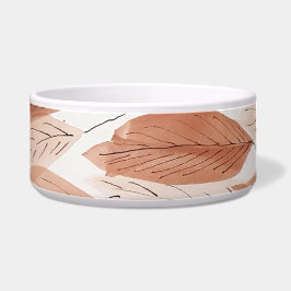 Tigela Aquarela Deixa Castanho Terracotta Beige Blush