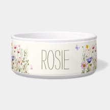 Aquarela Floral de Flores Silvestres Personalizada