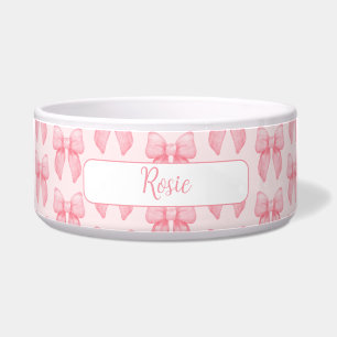 Tigela Arco Rosa com Letra Personalizada